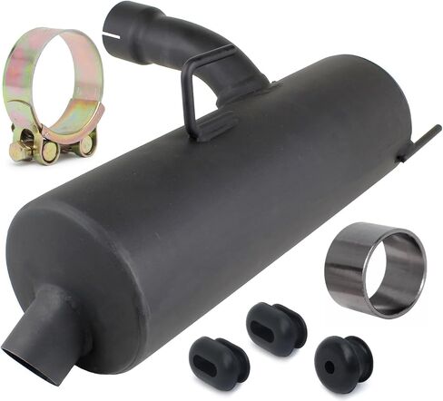 Muffler Silencer W/Exhaust Seal/Clamp/Grommet Fits Polaris RZR 800 EFI 2008-2011 in Saudi Arabia