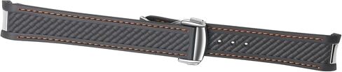 Watch Band Compatible with Omega Seamaster 300 AT150 Aqua Terra 8900 Curved End Steel Buckle, Soft Silicone Rubber Replacement Wrist Strap for Omega Seamaster Series Watch Straps in Saudi Arabia