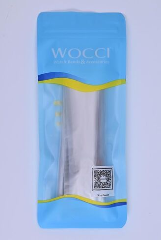 WOCCI 18mm Military Nylon Watch Band, One-piece Nylon Strap for Men and Women, Black Buckle (Black) in Saudi Arabia