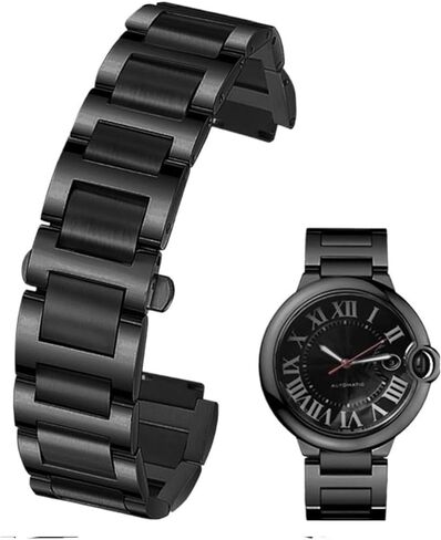 Stainless Steel Lug End Watchband For Cartier W6920046 Ballon Bleu Series Women Men Straps Bracelet in Kuwait