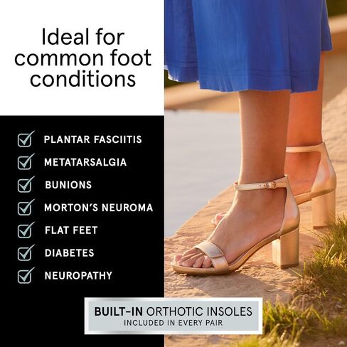 ABEO Tempo Strap Sandals For Women | Arch Support Sandals Women's | Wedge Sandals For Women | Built-In Orthotic Insole in Saudi Arabia