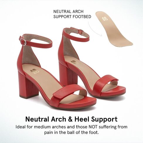 ABEO Tempo Strap Sandals For Women | Arch Support Sandals Women's | Wedge Sandals For Women | Built-In Orthotic Insole in Saudi Arabia