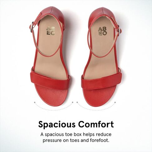 ABEO Tempo Strap Sandals For Women | Arch Support Sandals Women's | Wedge Sandals For Women | Built-In Orthotic Insole in Saudi Arabia