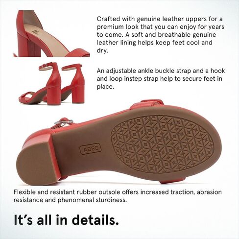 ABEO Tempo Strap Sandals For Women | Arch Support Sandals Women's | Wedge Sandals For Women | Built-In Orthotic Insole in Saudi Arabia