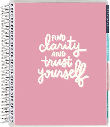 Erin Condren 7" x 9" Spiral Coiled Notebook - Medical Treatment Planner - Prompted Notebook - Features Tabbed Sections, Surgery Prep, Questions for Doctors, 160 Pages, 80 Sheets in Saudi Arabia
