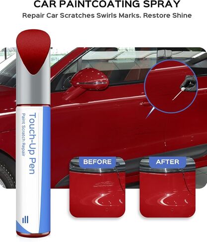 الحراس الأحمر (84a/g) لمس الطلاء المتوافق مع رقائق Porsche مطابقة بالضبط و nicks touch Up in Kuwait
