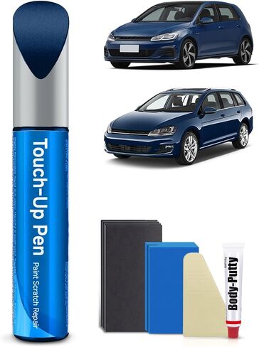 LD5L/2B Silk Blue Metallic Touch Up Paint Kit Compatible with Volkswagen Exact Match Car Scratch Repair Touch Up Paint Kit in Saudi Arabia