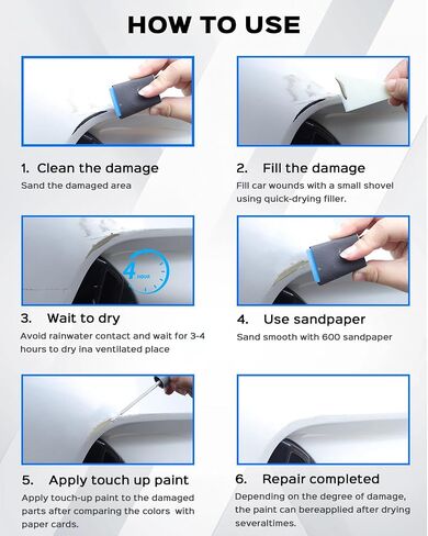 LD5L/2B Silk Blue Metallic Touch Up Paint Kit Compatible with Volkswagen Exact Match Car Scratch Repair Touch Up Paint Kit in Saudi Arabia