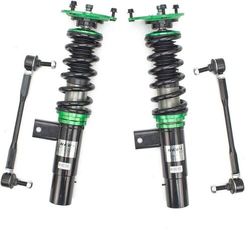 REV9 R9-HS2-033_8 متوافق مع Audi A3/A3 Quattro (8p) 2006-12 Coilovers II Hyper-Street II (54.mm) مجموعة التخفيض ، 32 تعديل مستوى التخميد ، ارتفاع الركوب القابل للتعديل in Saudi Arabia