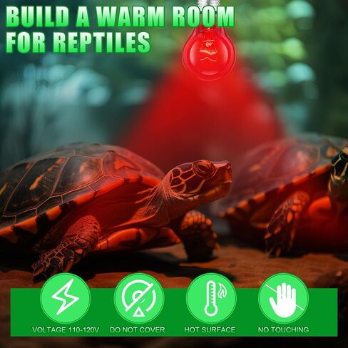 8 Pcs 100w Reptile Night Heat Lamp Bulb Simulate Natural Moonlight Basking Spot Light Purple Reptile Heating Basking Light Bulbs for Snake, Turtle, Bearded Dragon, Amphibian, Chicken in Saudi Arabia