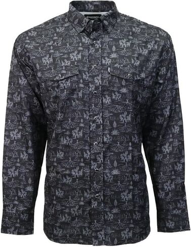 Hooey Men Sol Long Sleve Pearl Snap Shirt in Kuwait
