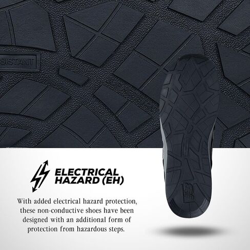 حذاء نسائي من New Balance مصنوع من مركب Toe Elite Lite EH Industrial، مقاس 7.5 in Saudi Arabia