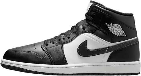 Air Jordan 1 Mid Men's Shoes (DQ8426-010, Black/Summit White/Off Noir) Size 8.5 in Saudi Arabia