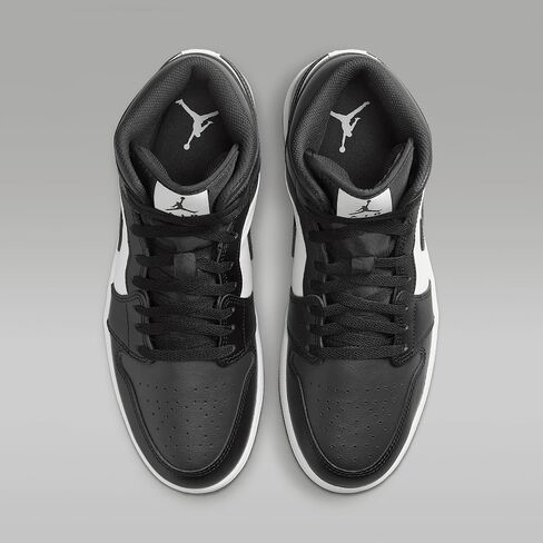 Air Jordan 1 Mid Men's Shoes (DQ8426-010, Black/Summit White/Off Noir) Size 8.5 in Saudi Arabia