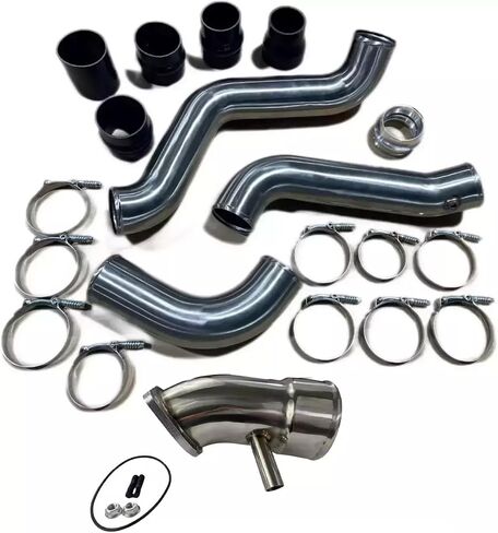 ترقية intercooler Boost Tube & Turbo Horn Upgrade Kit 17-19 6.6L Duramax L5P in Saudi Arabia