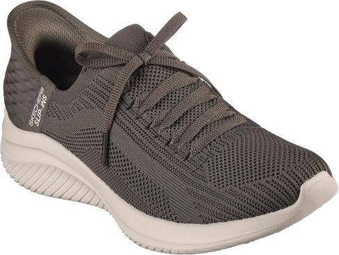 Skechers Sport Women's Women's Ultra Flex 3.0-Brilliant Path Sneaker, Charcoal, 11 M US in Saudi Arabia