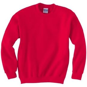 Gildan-Youth Crewneck Sweatshirt-White in Saudi Arabia