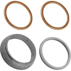 Caltric Muffler Gasket Set Compatible with Honda Pioneer 1000-5 Deluxe SXS1000M5D 2016 2017 2018 2019 2020 2021 2022 in Saudi Arabia