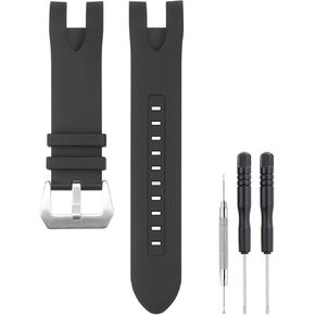 26mm Watch Band Compatible with Invicta, Soft Silicone Rubber Replacement Wrist Strap for Invicta Venom Watch Straps in Kuwait