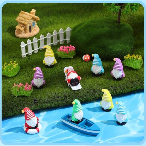 30 Sets Good Luck Positive Gifts Bulk Include Mini Gnomes Figurines, Encouragement Blessing Cards and Gift Pockets Bulk for Graduation Coworkers Fairy Yard Lawn Garden DIY Crafts in Saudi Arabia
