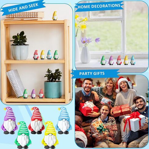 30 Sets Good Luck Positive Gifts Bulk Include Mini Gnomes Figurines, Encouragement Blessing Cards and Gift Pockets Bulk for Graduation Coworkers Fairy Yard Lawn Garden DIY Crafts in Saudi Arabia