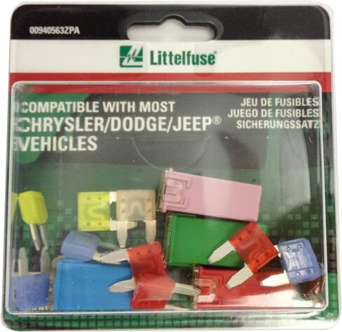 Littelfuse 00940563ZPA 5pcs OEM Emergency Fuse Kit for Chrysler/Dodge/Jeep in Saudi Arabia