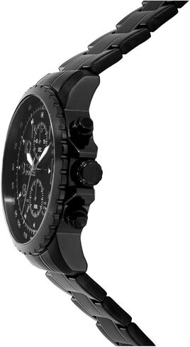 Invicta Men's 13787 Specialty Chronograph Black Dial Black Ion-Plated Stainless Steel Watch in Saudi Arabia