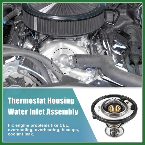 Motoforti No.19301-P8E-A10 Car Engine Toolant Thermostat Assembly for Honda Pilot 2003-2015 Long-Lasting in Kuwait