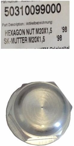 جديد OEM KTM العجلة الخلفية السداسية NUT M20X1.5 SX XC EXC EGS MXC EXE 50310099000 in Saudi Arabia
