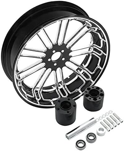 TCMT 18" x 5.5" Rear Wheel Rim Wheel Hub Fit For Harley Touring Non ABS Models Road King Electra Street Road Glide FLTR FLHT FLHR FLHX 2009-2023 in Saudi Arabia