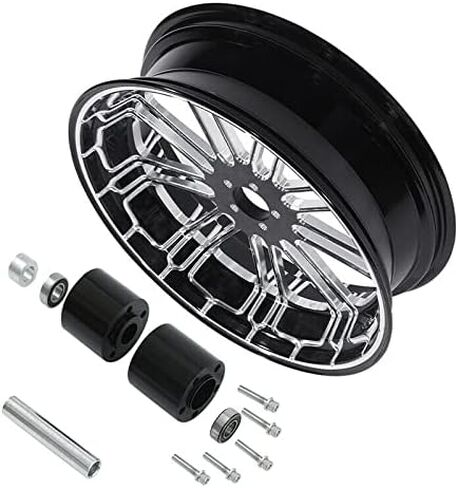 TCMT 18" x 5.5" Rear Wheel Rim Wheel Hub Fit For Harley Touring Non ABS Models Road King Electra Street Road Glide FLTR FLHT FLHR FLHX 2009-2023 in Saudi Arabia