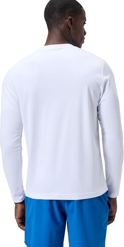 Speedo Men's Uv Swim Shirt Graphic Long Sleeve Tee (White, XX-Large) in Saudi Arabia