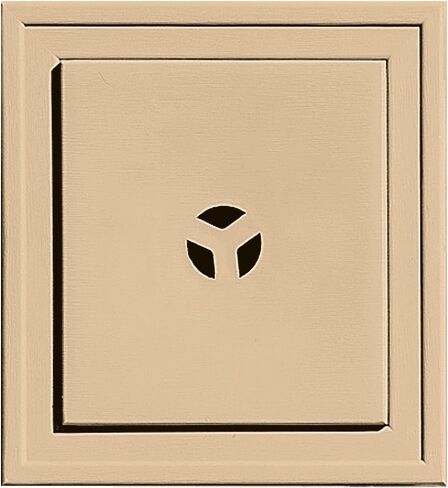 Builders Edge 130110003021 Mounting Block, Sandstone Beige in Saudi Arabia