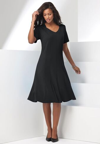 رومان النسائية زائد الحجم بونتي فستان متهور in Kuwait