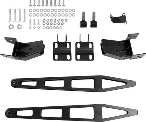 3 "-6" قم برفع مجموعة شريط الجر الخلفي المتوافقة مع 2008-2016 Ford F250 F350 Super Duty 4WD Steel Black Powder in Saudi Arabia