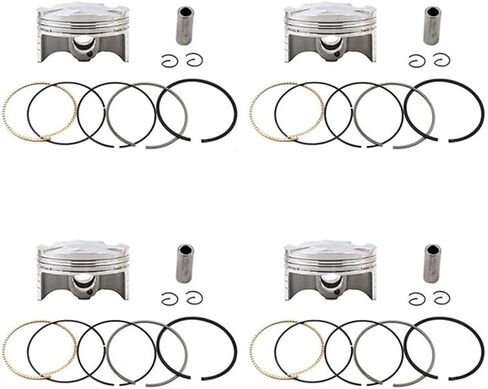 4Set Motorcycle STD Bore Size 67mm Piston Kit & Rings For YZF-R6 2008-2007(OVERSIZE100) in Saudi Arabia