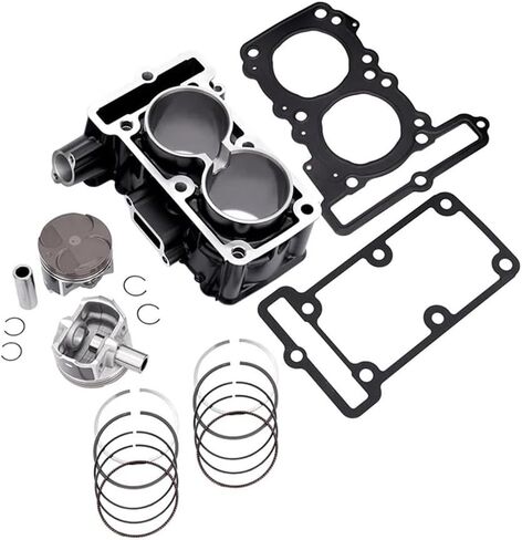 أجزاء نارية أجزاء Air Cylinder Clinder & Gasket & Piston Rings Kit لـ EX250 Ninja250 KLE250 250 ER250 Z250 in Saudi Arabia