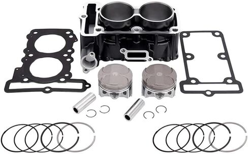 أجزاء نارية أجزاء Air Cylinder Clinder & Gasket & Piston Rings Kit لـ EX250 Ninja250 KLE250 250 ER250 Z250 in Saudi Arabia