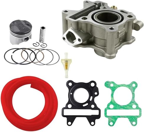 Bore Size 38mm Air Cylinder Block & Piston & Rings & Oil Tube & & Gasket Kit For XC50 Vino XF50 XF50Y in Saudi Arabia