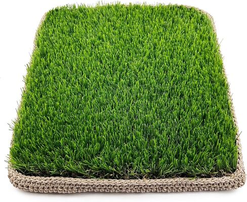 حصيرة العشب الاصطناعي مقاس 12 بوصة للاستخدام الداخلي والخارجي من DenseTurf العشب الأخضر الصغير لديكور المنزل للحيوانات الأليفة in Saudi Arabia