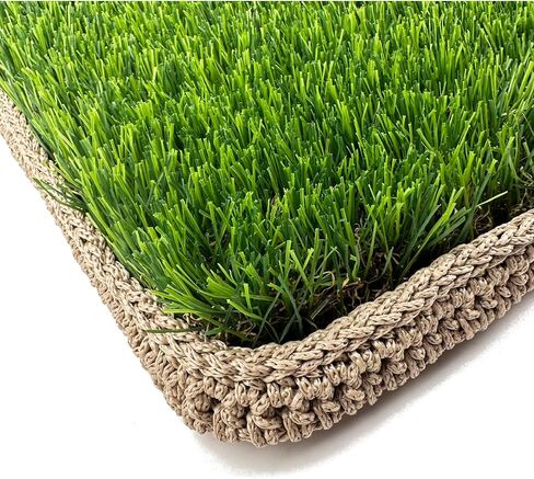 حصيرة العشب الاصطناعي مقاس 12 بوصة للاستخدام الداخلي والخارجي من DenseTurf العشب الأخضر الصغير لديكور المنزل للحيوانات الأليفة in Saudi Arabia