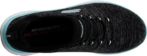 حذاء Skechers Summits Quick Getaway للسيدات، أسود، 8 M in Saudi Arabia