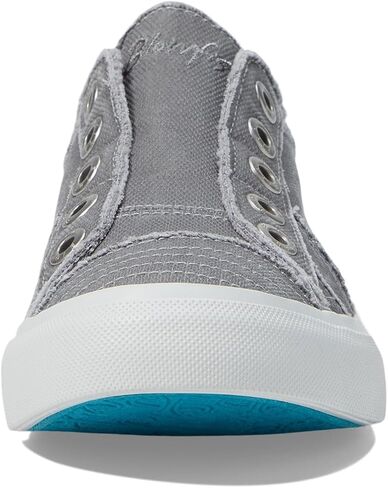 Blowfish Malibu Womens Play Sneaker (Medium, Light Grey Canvas, Numeric_7_Point_5) in Saudi Arabia
