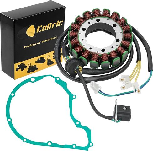 Caltric Stator & Gasket متوافق مع Suzuki Intruder 800 VS800GL 1992-1995 / VS750GLP RTRUDER 750 1988-1991 in Kuwait
