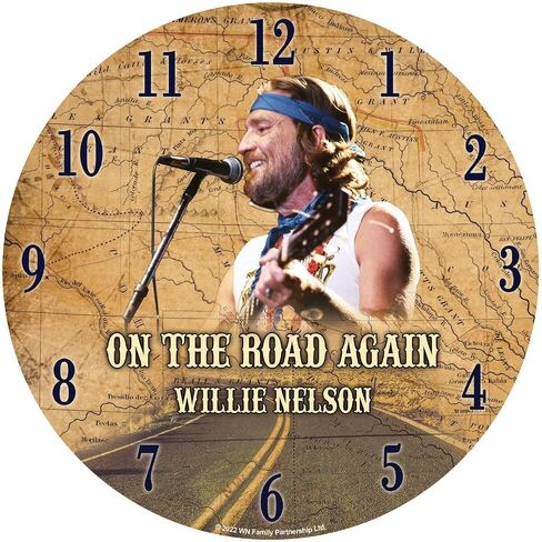 Willie Nelson Clock Always On My Mind - Mid-South Products in Saudi Arabia