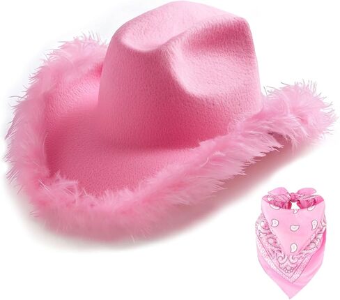 Black Cowboy Hat with Rhinestone Band Black Cowboy Hats for Women Bachelor Party Halloween Christmas in Saudi Arabia