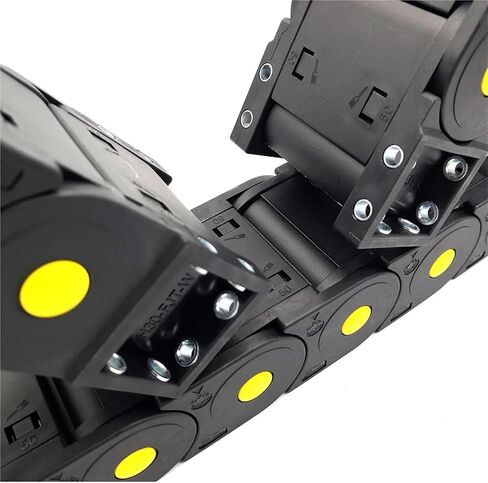35 Series Wire Carrier Cable Drag Chain Transmission Towline Sealing Type(R125,35x50 mm) in Saudi Arabia