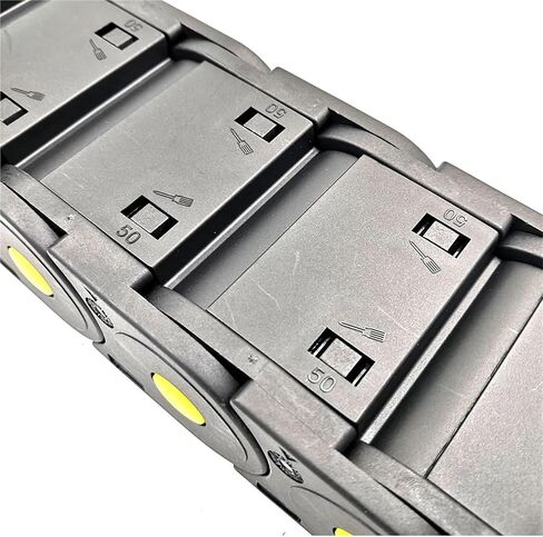 35 Series Wire Carrier Cable Drag Chain Transmission Towline Sealing Type(R125,35x50 mm) in Saudi Arabia