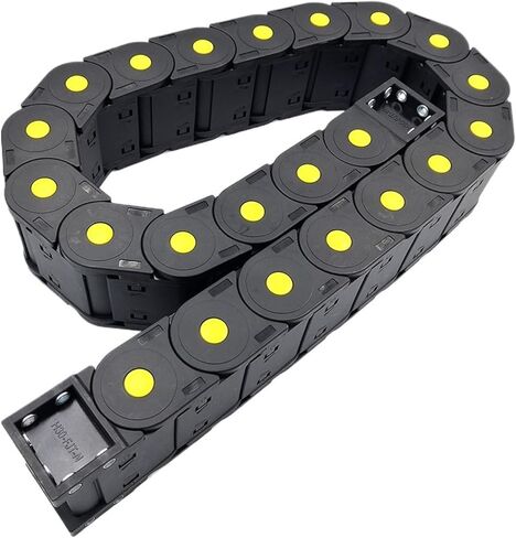 المعدات الصناعية 1 متر 35x125mm نوع مغلق كابل سلسلة السحب الناقل محسن نقل النقل لخزان آلة نقش CNC المقطورة (R150) in Kuwait