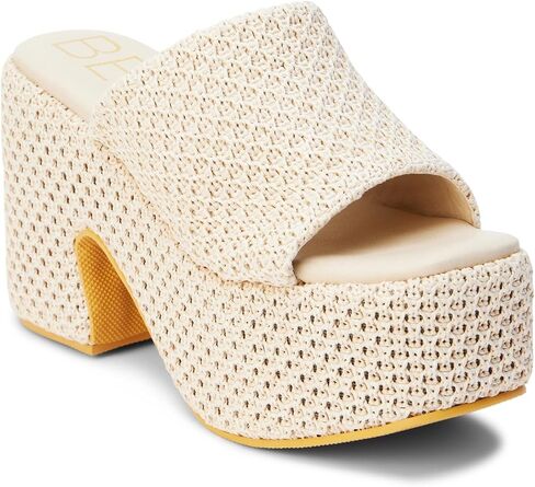 BEACH by Matisse Womens Como Block Athletic Sandals Casual High Heel 3" & Up - Brown - Size 7 M in Saudi Arabia